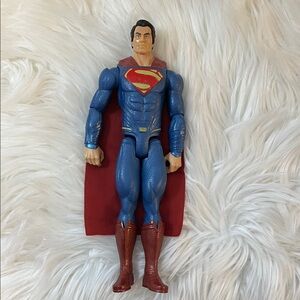 Superman Action Figure with Red Cape